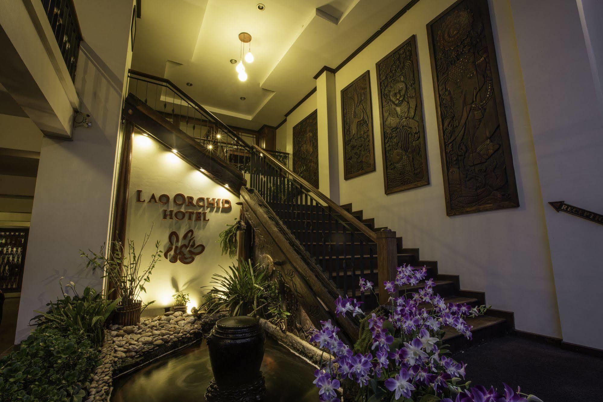 Lao Orchid Hotel Vientián Exterior foto